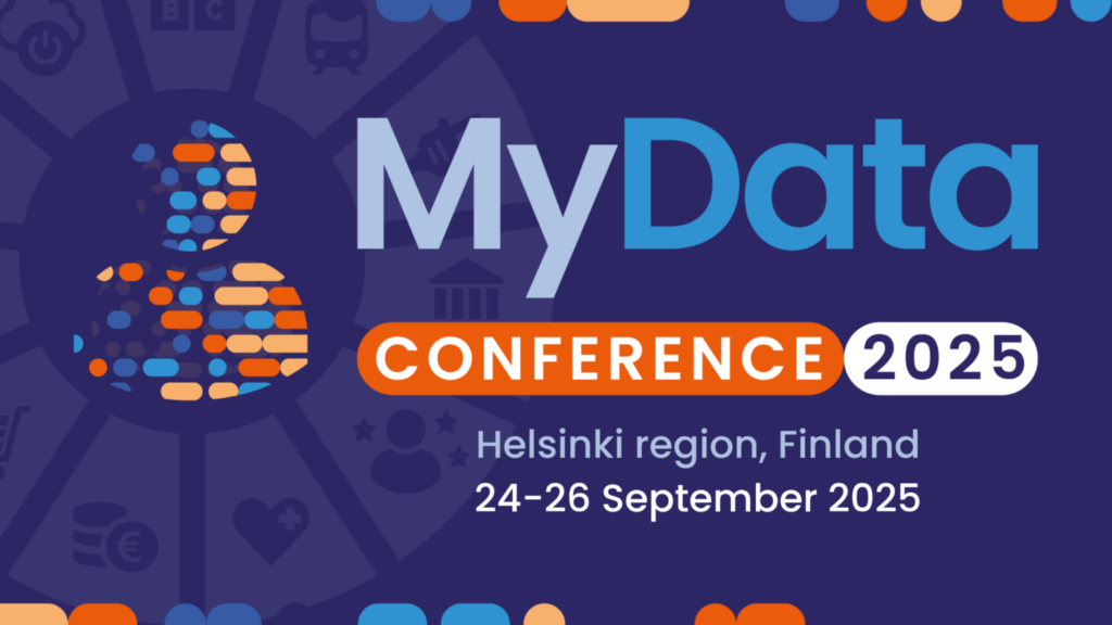 MyData conference 2025. Helsinki region, Finland. 24-26 September 2025.